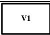Observed variable SEM symbol