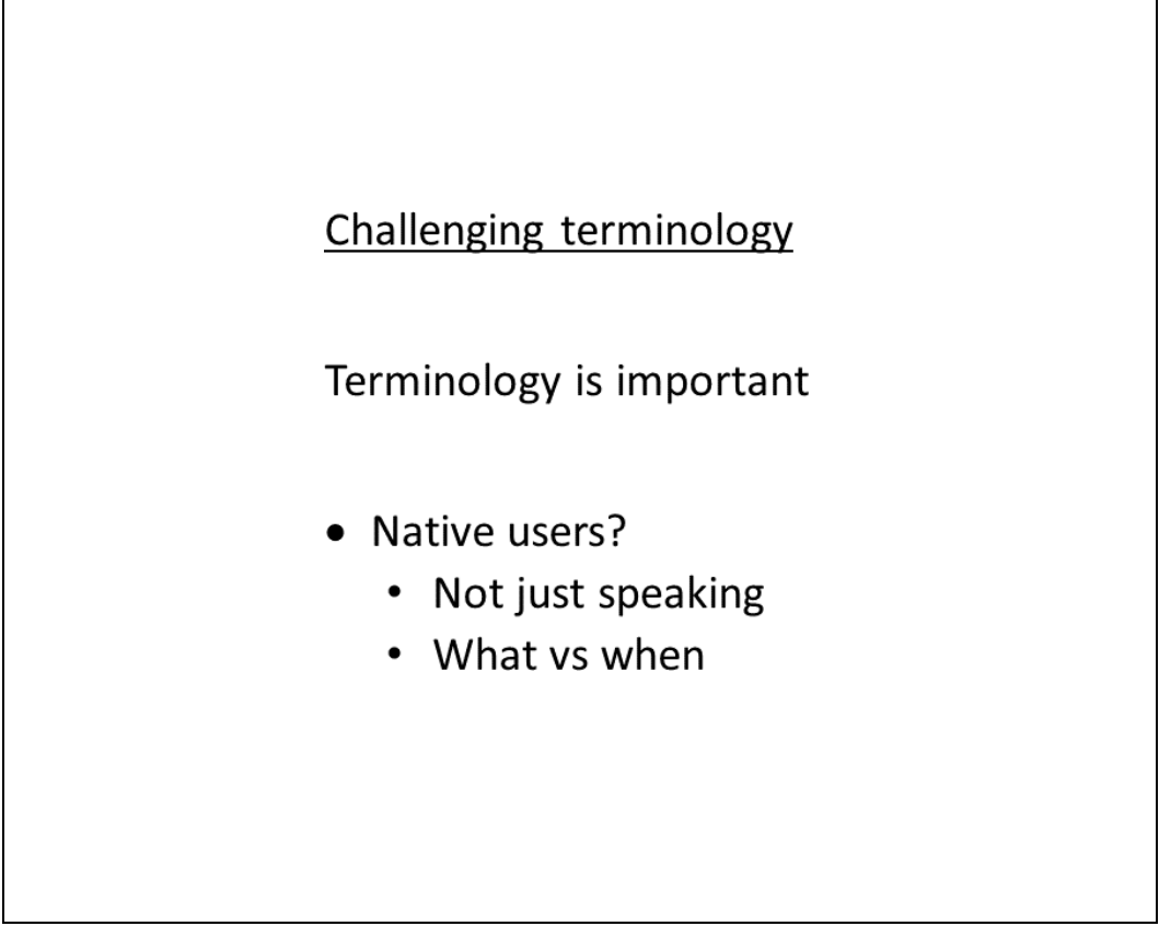 Figure 11: Lecture A Topic Heading Only slide